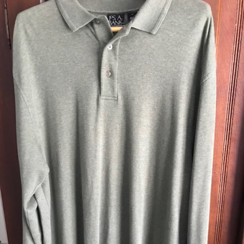 Jos. A. Bank Men's LS Polo Shirt Size XL